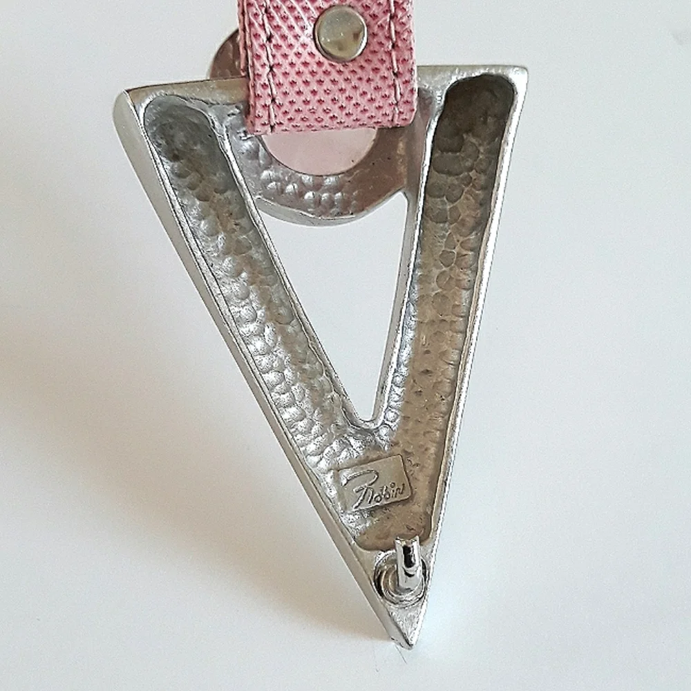 *80s R. Spencer Designs pink belt S